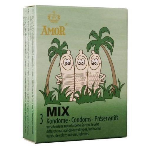 AMOR MIX / 3 pcs content Óvszer