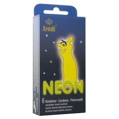 AMOR NEON / 6 pcs content Óvszer