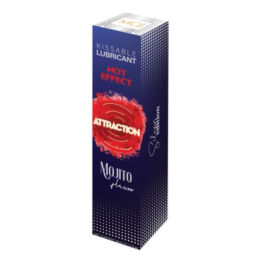 LUBRICANT ATTRACTION HEAT MOJITO 50 ML Vízbázisú Síkosító