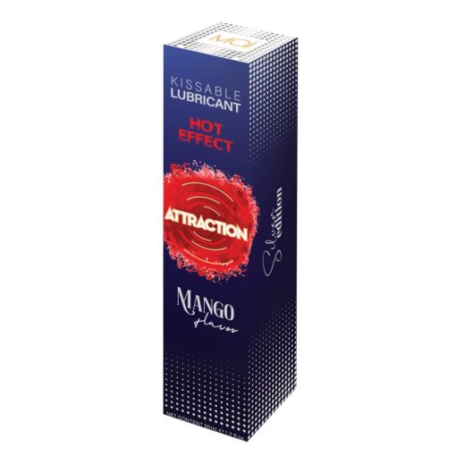 LUBRICANT ATTRACTION HEAT MANGO 50 ML Vízbázisú Síkosító