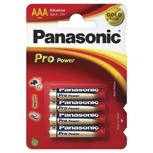 Panasonic Pro Power Alkaline Battery AAA Termék tartozék