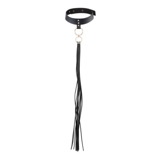 Maze Tassel Choker Black Nyakörv/póráz