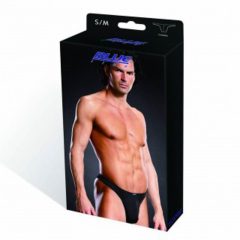   BLUE LINE Performance Microfiber Thong blk S/M Férfi ruházat