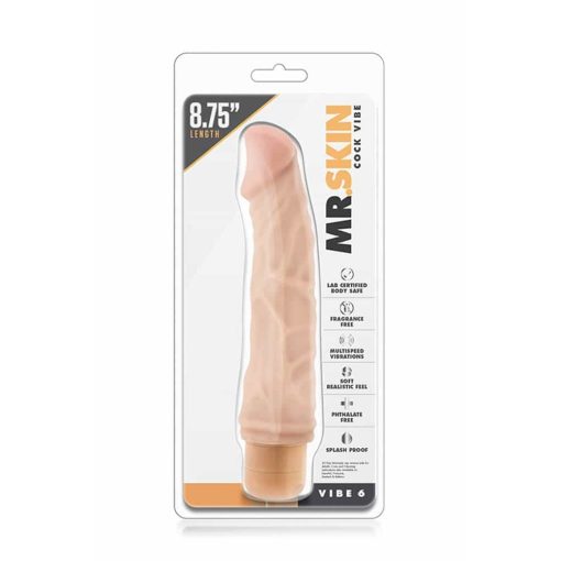 Mr. Skin Cock Vibe 6 Realisztikus vibrátor