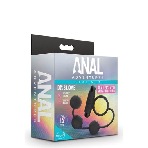 ANAL ADVENTURES ANAL BEAD WITH C-RING Golyósor