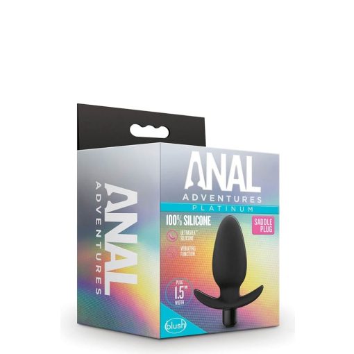 ANAL ADVENTURES SILICONE SADDLE PLUG Fenékdugó