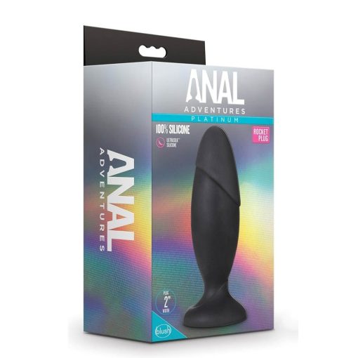 ANAL ADVENTURES SILICONE ROCKET PLUG Fenékdugó