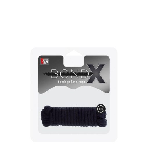 Bondx Love Rope 5 m Black Bilincs/Kötöző