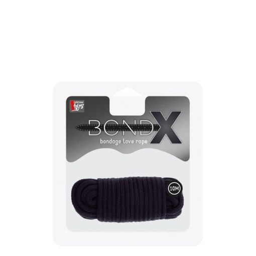 Bondx Love Rope 10 m Black Bilincs/Kötöző