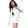 CR 3608  SM  White seamless Minidress Női Ruha