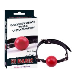 Red Ball Gag Szájpöcök