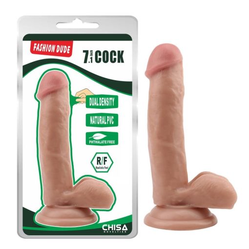 Fashion Dude 7.1 inch Cock Flesh Dildó