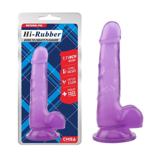 7.7 Inch Dildo-Purple Dildó