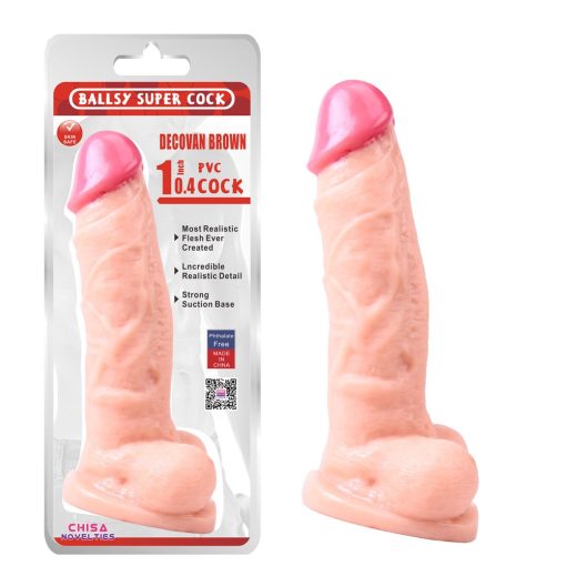 DeCovan Brown 10.4" Dildo Dildó