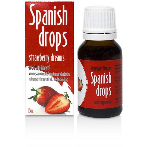 Spanish drops Strawberry - 15 ml Vágyfokozó