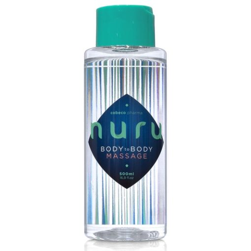 Nuru Body2Body Massage Gel (500ml) (en/de/fr/es/it/nl/pt) Masszázsgyertya/olaj