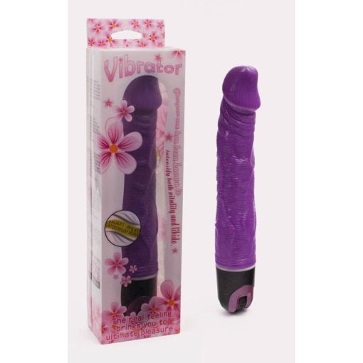 Multi Speed Vibrator Purple 2 Realisztikus vibrátor