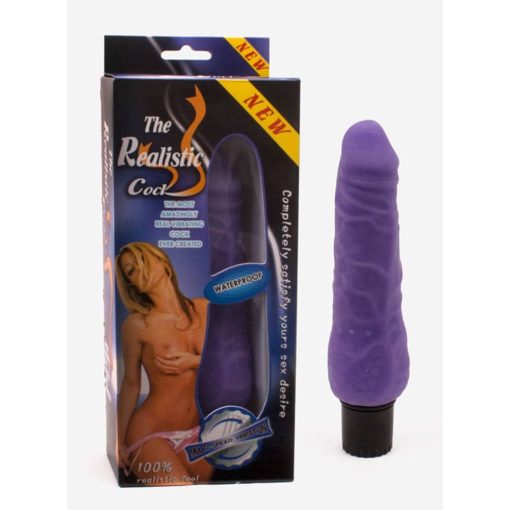 The Realistic Cock Purple 1 Realisztikus vibrátor