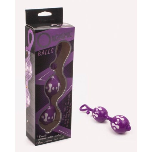 Orgasmic Balls Purple Gésa golyó