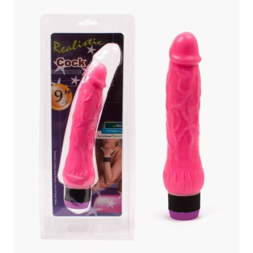 Realistic Cock Pink 4 Realisztikus vibrátor