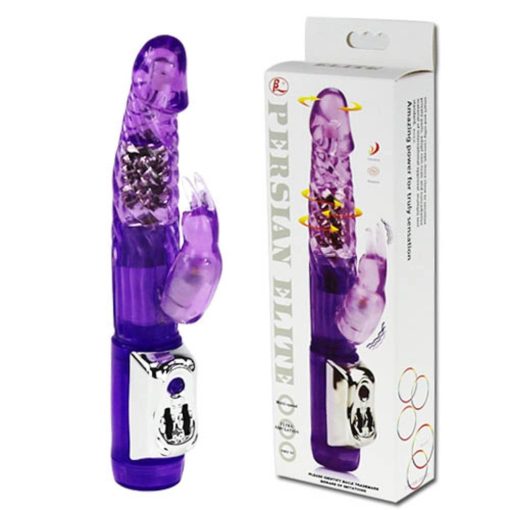 Rabbit Vibrator Purple Nonfiguratív Vibrátor