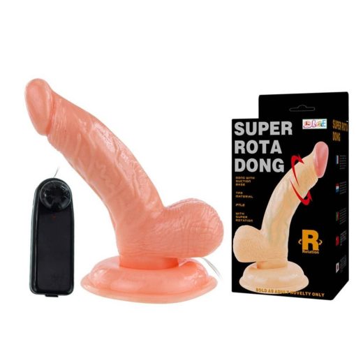 Super Rota Dong Flesh 1 Realisztikus vibrátor