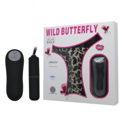 Wild Butterfly Panty With Bullet Vibrátor