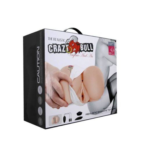 Crazy Bull Men's Masturbator With Bullet Flesh 3 Férfi maszturbátor