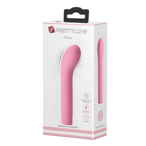 Pretty Love Atlas Baby Pink Nonfiguratív Vibrátor