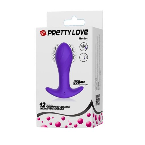 Pretty Love Anal Plug Massager Purple Fenékdugó