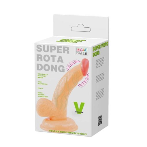 Super Rota Dong Flesh 2 Realisztikus vibrátor