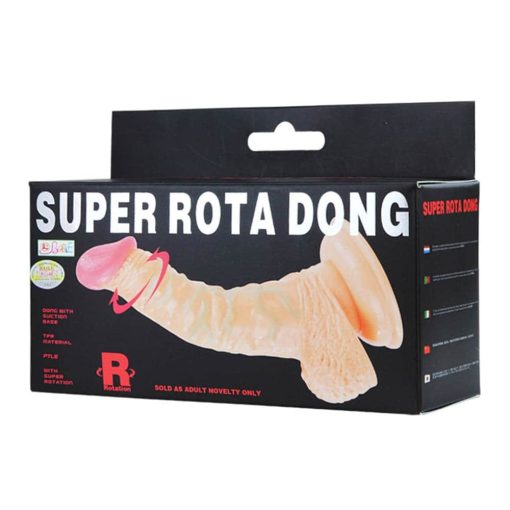 Super Rota Dong Flesh 4 Realisztikus vibrátor