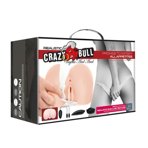 Crazy Bull Realistic Vagina and Anal Férfi maszturbátor