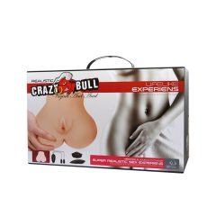   Crazy Bull Realistic Vagina and Anal Lifelike Experiens Férfi maszturbátor