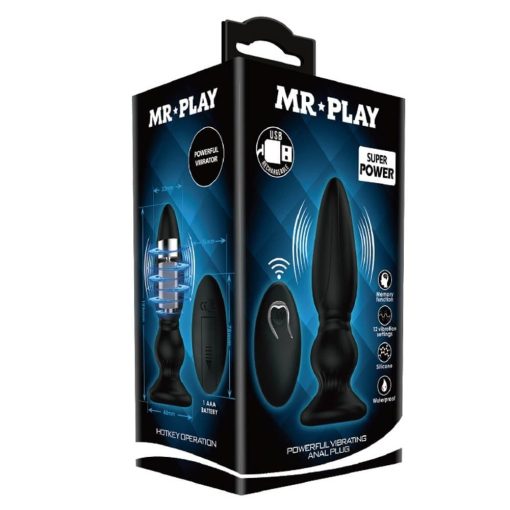 Mr. Play Super Power Anal Plug II Fenékdugó