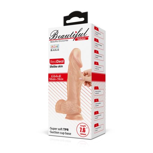 Beautiful Zebulon 7,6 " Dildo Dildó