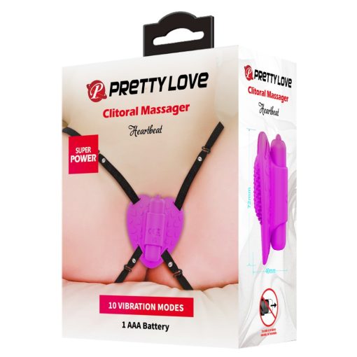 Pretty Love Heartbeat Clitoral Massager Csiklóizgató