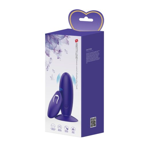 Pretty Love Remote Control Vibrating Plug - Youth Fenékdugó