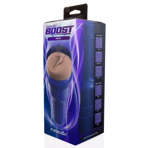 Fleshlight Boost Bang  Medium Dark (RP) Férfi maszturbátor