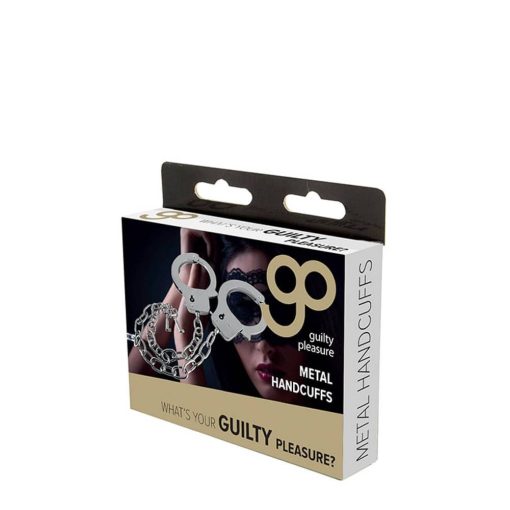 GP Metal Handcuffs Long Chain Bilincs/Kötöző