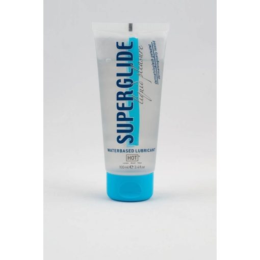 HOT Superglide Liquid Pleasure - waterbased lubricant 100 ml Vízbázisú Síkosító