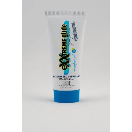 HOT eXXtreme Glide - waterbased lubricant + comfort oil a+ 100 ml Vízbázisú Síkosító