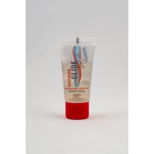 HOT Warming Glide Liquid Pleasure - waterbased lubricant 30 ml Vízbázisú Síkosító