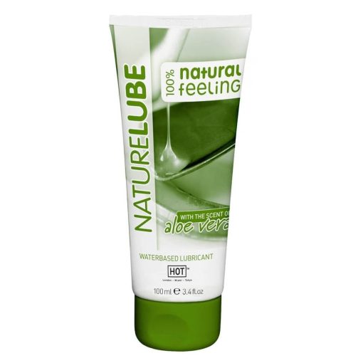 HOT Nature Lube waterbased Aloe Vera 100 ml Vízbázisú Síkosító