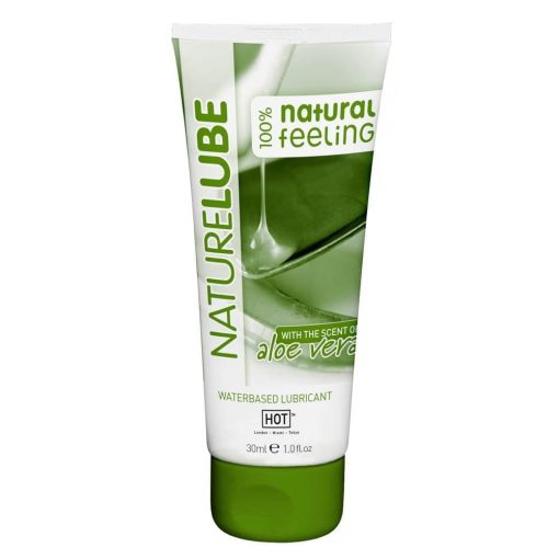 HOT Nature Lube waterbased Aloe Vera 30 ml Vízbázisú Síkosító