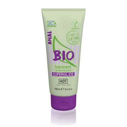 HOT BIO lubricant waterbased Superglide Anal 100 ml Vízbázisú Síkosító