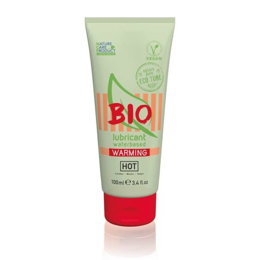 HOT BIO lubricant waterbased Warming 100 ml Vízbázisú Síkosító