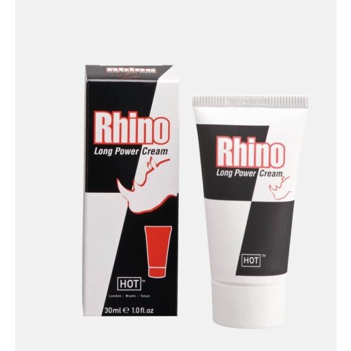 HOT Rhino long power cream 30 ml Késleltető termék