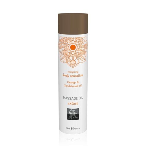 Massage oil extase - Orange & Sandalwood oil 100ml Masszázsgyertya/olaj