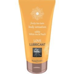   Love Lubricant edible - White Tea & Peach 75ml Vízbázisú Síkosító